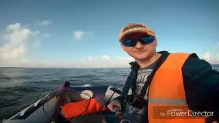 Балтийский судак. В море на лодке ПВХ. Морская рыбалка | Baltic fishing. PVC boat | Sandacz. Ep.1