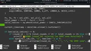 Dimod Simulation with Gravity Constant Apply and 99% noise