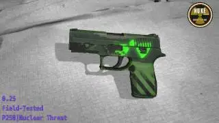 P250 Nuclear Threat - Skin Wear Preview
