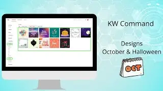 KW Command: October & Halloween Designs