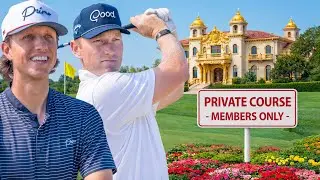 Can We Break a Private Course Record? (1st Try) 