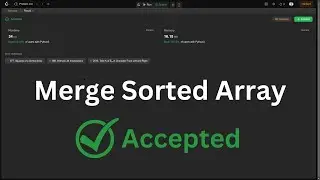 Merge Sorted Array - Leetcode 88 - Python