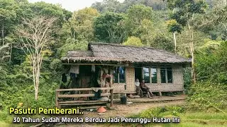 Salut Banget.. Jumpa Pasutri Pemberani 30 Tahun Sudah Mereka Tinggal di Dalam Hutan Ini