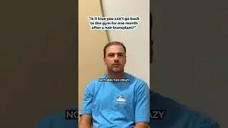 NO GYM after a hair transplant?