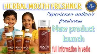 RCM Herbal Mouth Freshner 😋/ New  Product Launch