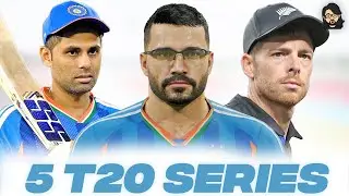 I Play India vs New Zealand T20 Series &bull; Cricket 26