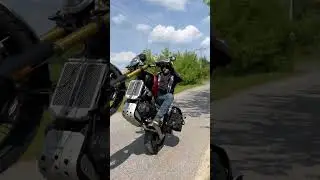 Triumph Scrambler 1200 XE in action