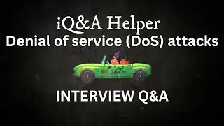 Denial of service (DoS) attack Interview Questions//CRACK THE INTERVIEW