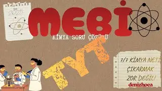 2025 MEBİ TYT 1 KİMYA SORU ÇÖZÜMLERİ