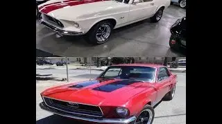 Big Money for Ford Mustang Coupes at Barrett Jackson Las Vegas 2014 1968 Mustang 1969 Mustang