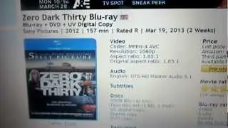 March Blu-Ray Update (Zero Dark Thirty, Life of Pi, Lincoln,The Hobbit, Les Misérables and more!!)