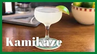 el cóctel KAMIKAZE lo tiene de TODO  ►  ✅ Vodka ✅ Triple Sec ✅ Limón