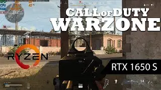 WARZONE GTX 1650 Super & Ryzen5 3600 | Low Setting |1080p