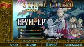 Questing for Glory - Disgaea 5 Any% by GreenZSaber