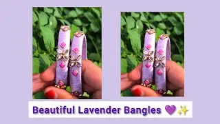 Elegant Thread Bangles Design | Unique Stone Work Bangles | Rangula Lokam