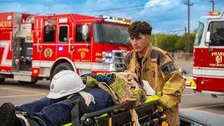 PSJA EMT Students Perform Extrication Demonstration