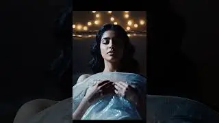 Glass Bed ASMR Sleep Scene | Crystal Blanket Relaxing Sounds | Ultra Realistic AI ASMR Short