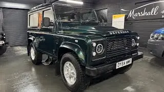 2014/64 LandRover Defender 90 County Stationwagon 2.2 Tdci &mdash; 4-местный &mdash; Aintree Green