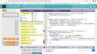 App Lab Notes App - Dynamically Create Labels to View Notes