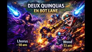 Deux quinquas d&eacute;truisent Nilah & Blitz &ndash; Double Com&egrave;te, Grab Tourelle, Carnage Bot Lane !