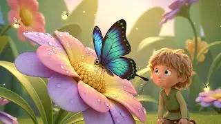 Five Sleepy Butterflies Playing Hide & Seek | Nursery Rhymes for Kids & Baby Songs