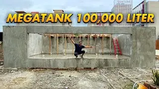 #13- AKHIRNYA MEGATANK 100TON MULAI TERISI AIR