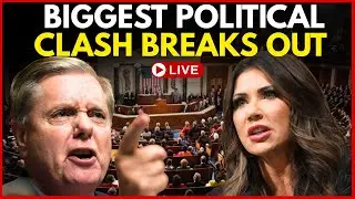 US Senate LIVE: Graham Vs Kristi Noem | Heated Clash Erupts | Chaos In US Senate | Trump LIVE News
