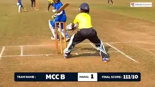U12 Junior T20 Cricket Match in Mumbai | MCC B VS BRAIN 4 SPORTS | Cricket highlights | Azad Maidan.