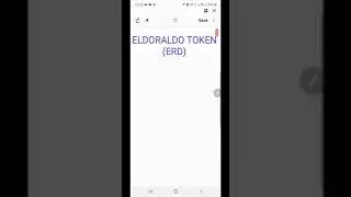 ELDORADO Token in Hindi Cal 9354710745 #ERD