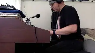 Technics sx-pr54 piano with nord electro 2 rack mixed with a Yamaha MG10XU live stream jazz piano