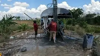 Well Drilling at the Farm!!! #farmlife #wellDrilling #thailand #subscribe #phayao #asia #farang