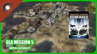 C&C: Generals - GLA Mission 5: Toxic Waste Facilities [Brutal Difficulty / Patch 1.08] 4K