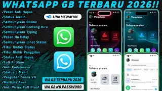 WhatsApp GB Anti Blokir Terbaru 2026!! WhatsApp GB Terbaru 2026 No Password