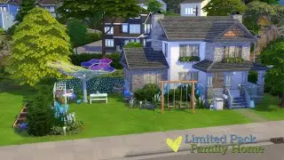 Limited Pack Family Home // The Sims 4 Speed Build // Build for Friends