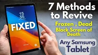 ИСПРАВЛЕНИЕ - Любой планшет SAMSUNG - Черный экран смерти, отсутствие ответа, зависание, неработа...