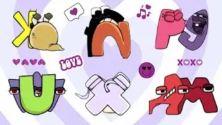 ALL SIMPLE LOVE Alphabet Lore - My Favorite Alphabet Lore Ships | @NAPU2_Animation