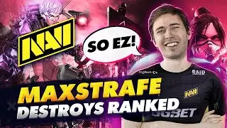 NAVI MaxStrafe УНИЧТОЖАЕТ ОППОНЕНТОВ (Twitch Хайлайты)