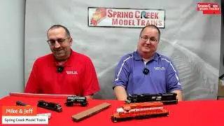 Модели поездов Spring Creek — в наличии на выставке в декабре 2025 года — Atlas, ScaleTrains, Ath...