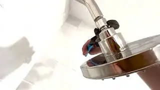 Fixing the sad water pressure from Waterworks Flyte showerhead and handshower (3 of 3)