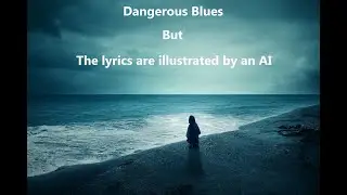 Dangerous Blues - But the lyrics are illustrated by an AI