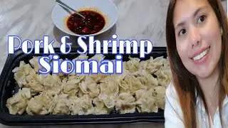 My homemade Siomai | Pinoy food craving satisfaction 😋