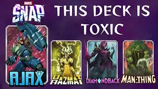 Toxic Immunity – Ajax Turns Poison into Power! | Marvel Snap Gameplay Oct 2025