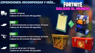 EXPEDICIONES - FORTNITE SALVAR EL MUNDO