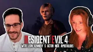 Resident Evil 4 (Part 2) with Leon Kennedy Actor Nick Apostolides