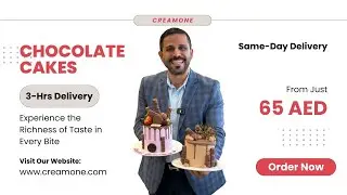 Delicious Chocolate Cakes | Just 65 AED | CreamOne Cakes | Delivery in Dubai, Sharjah, Ajman #cakes