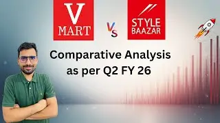 🔥 V-Mart vs Baazar Style | 📈Who is winning the value fashion Race ? Q2 FY26 Result Analysis