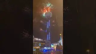 Ball drop in Gatlinburg TN! #nye #happy #new #year