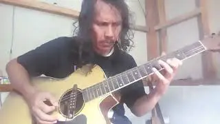 Bapak ini gitaris kampung main gitar teknik master neoclassic shred