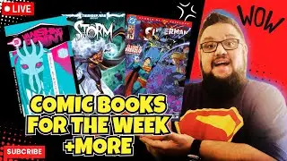 COMIC BOOKS FOR THE WEEK! | NEXT ISSUE PODCAST LIVE! | STORM BRINGS THE THUNDER THIS WEEK