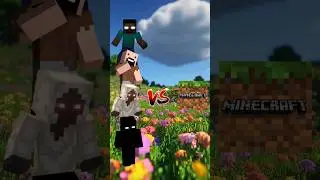 Herobrine & Notch and entity 303 & Null #minecraft #shortsfeed #herobrine #entity303